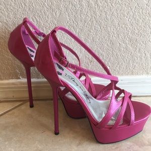 Pink heels